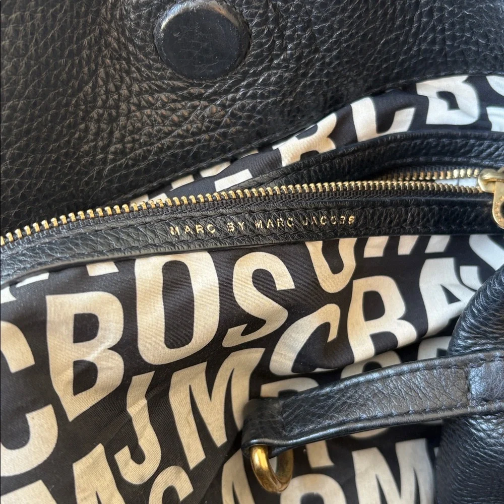 Marc by Marc Jacobs Classic Q Francesca Bag Black Leather - Picture 6 of 8
